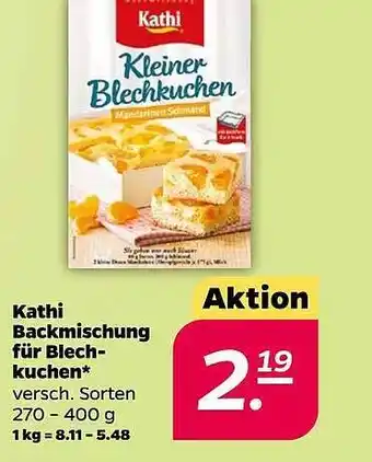 NETTO Kathi Backmischung Für Blech-kuchen Angebot