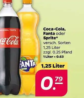 NETTO Coca-cola, Fanta, Sprite Angebot