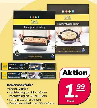 NETTO Dauerbackfolie Angebot