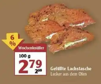 Globus Gefüllte Lachstasche Angebot