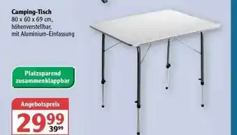 Globus Camping-tisch Angebot