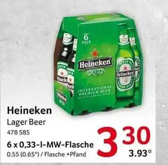 Selgros Heineken Lager Beer Angebot