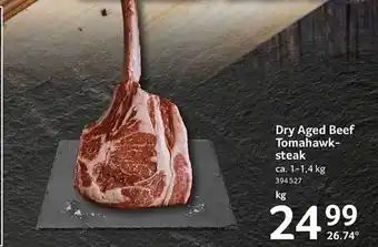 Selgros Dry Aged Beef Tomahawksteak Angebot
