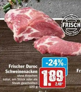 dodenhof Frischer Duroc Schweinenacken Angebot