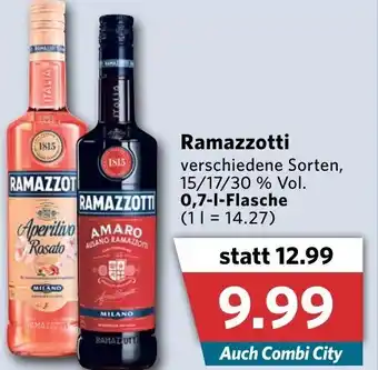 Combi Ramazzotti 0,7L Flasche Angebot