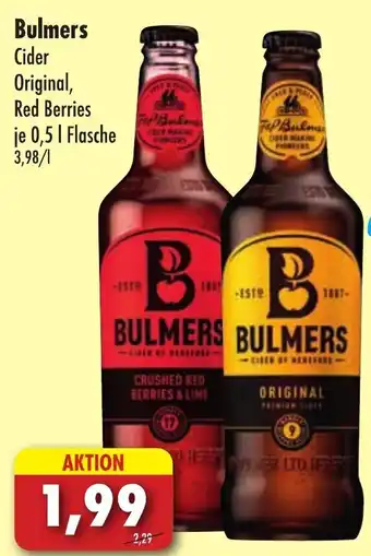 Lösch Depot Bulmers Cider Original, Red Berries 0,5 l Flasche Angebot