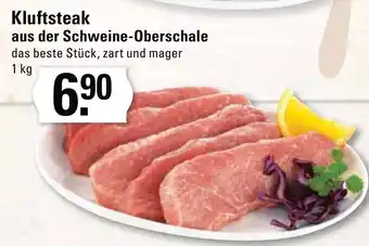 Meyer's Frischemarkt Kluftsteak aus der Schweine Oberschale 1 kg Angebot