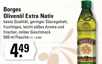 Meyer's Frischemarkt Borges Olivenöl Extra Nativ 500 ml Flasche Angebot