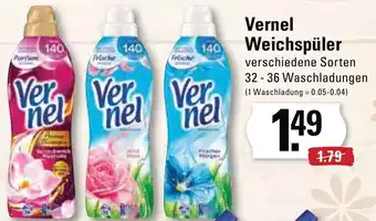 Meyer's Frischemarkt Vernel Weichspüler 32-36 Waschladungen Angebot