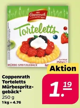 NETTO Coppenrath Torteletts Mürbespritzgebäck 250 g Angebot