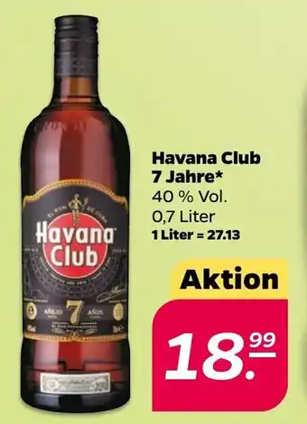 NETTO Havana Club 7 Jahre 0,7 Liter Angebot