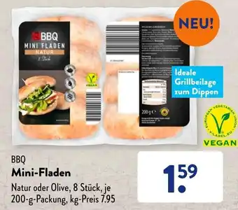 Aldi Süd BBQ Mini-Fladen 200g Angebot