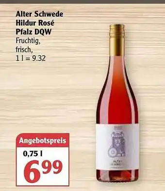 Globus Alter Schwede Hildur Rosé Pfalz Dqw Angebot