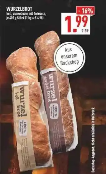 Marktkauf Wurzelbrot Angebot