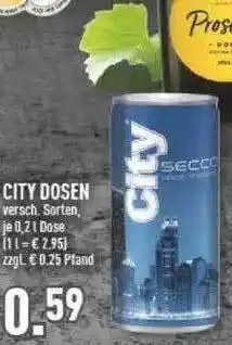 Marktkauf City Dosen Angebot