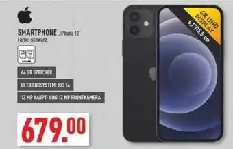 Marktkauf Apple Smartphone „iphone 12” Angebot