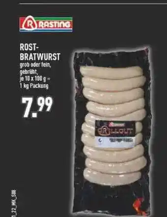 Marktkauf Rasting Rost-bratwurst Angebot