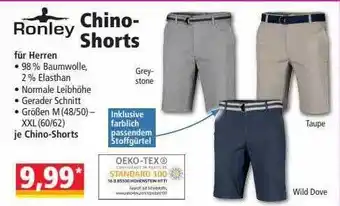 Norma Ronley Chino-shorts Angebot