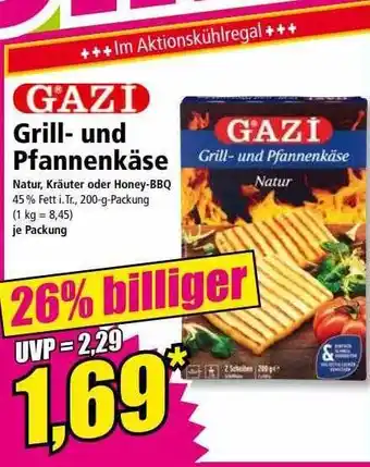 Norma Gazi Grill- Und Pfannenkäse Angebot