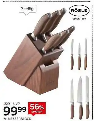 XXXLutz Messerblock Rösle Angebot
