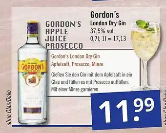 GetränkePartner Gordon's London Dry Gin Angebot