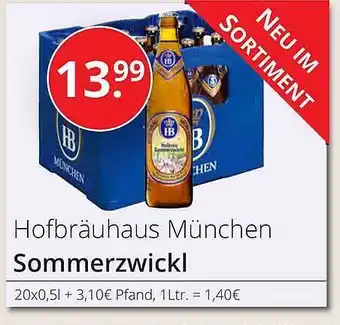 Sagasser Hofbräuhaus München Sommerzwickl Angebot