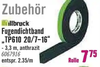 Hornbach Fugendichtband ,,TP610 20/7-16" Angebot