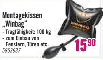 Hornbach Montagekissen ,,Winbag" Angebot
