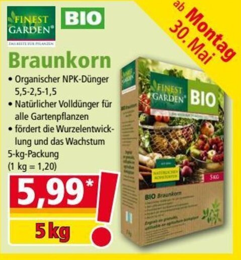 profissimo dnger Animatio Profi-Rasendnger 25Kg (Org-min NPK Dnger 12-3-8)  Rasengrn.de