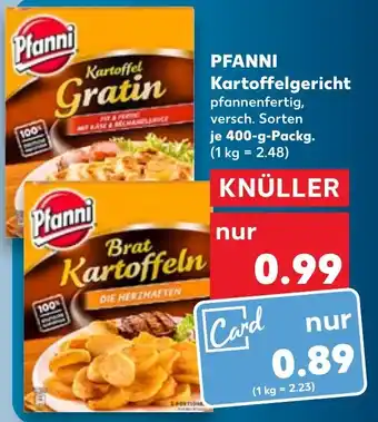 Kaufland Pfanni Kartoffelgericht 400 g Packg. Angebot