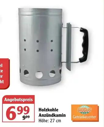 Globus Holzkohle Anzundkamin Angebot