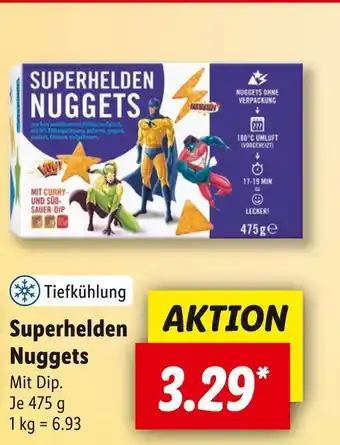 Lidl Superhelden nuggets Angebot