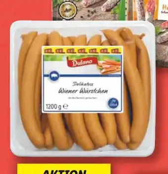 Lidl Dulano wiener würstchen xxl Angebot