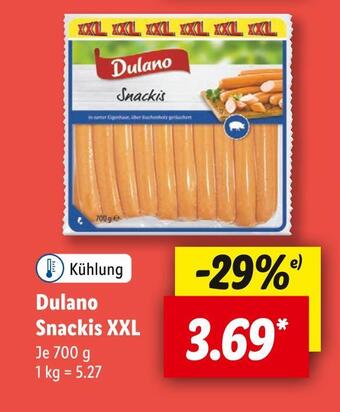 Lidl Dulano snackis xxl Angebot