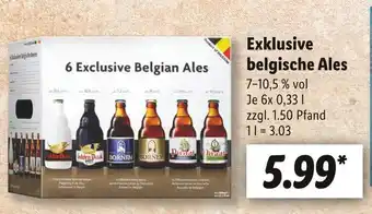 Lidl Exklusive belgische ales Angebot