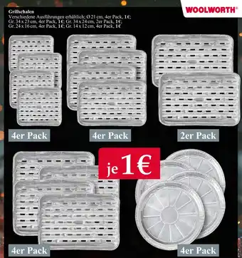 Woolworth Woolworth grillschalen Angebot