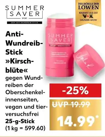 Kaufland Anti Wundreib Stick ,,Kirschblüte" 25 g Stick Angebot