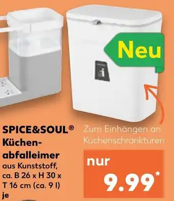 Kaufland Spice&Soul Küchenabfalleimer Angebot