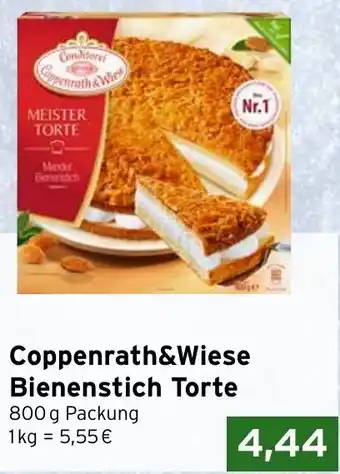 CAP Markt Coppenrath & Wiese Bienenstich Torte 800 g Packung Angebot