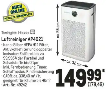 METRO Tarrington House Luftreiniger AP4021 Angebot