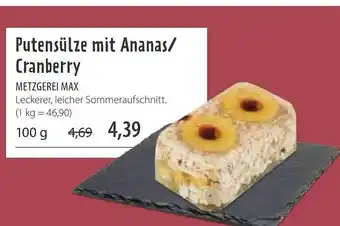 Superbiomarkt Putensülze Mit Ananas Oder Cranberry Angebot