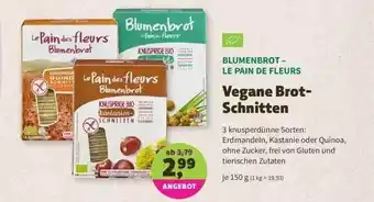 Denns BioMarkt Blumenbrot - Le Pain De Fleurs Vegane Brot-schnitten Angebot