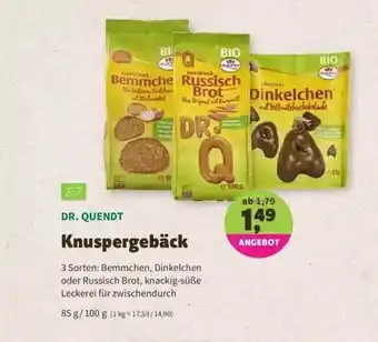 Denns BioMarkt Dr. Quendt Knuspergebäck Angebot