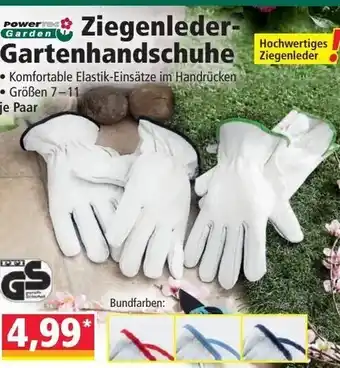 Norma Ziegenleder Gartenhandschuhe Angebot