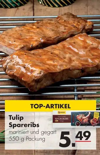 Handelshof Tulip Spareribs 550 g Packung Angebot