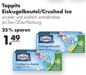 Handelshof Toppits Eiskugelbeutel/Crushed Ice 15er/20er Packung Angebot