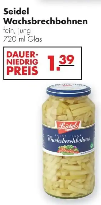 Handelshof Seidel Wachsbrechbohnen 720 ml Glas Angebot