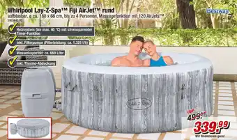 Poco Bestway Whirlpool Lay-Z-Spa Fiji AirJet rund Angebot