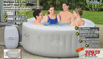 Poco Bestway Whirlpool Lay-Z-Spa Tahiti AirJet rund Angebot