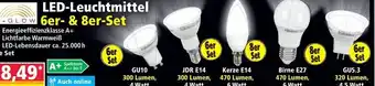 Norma LED Leuchtmittel 6er & 8er Set Angebot